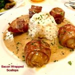 bacon wrapped scallops