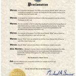 Proclamation Mayor Mimi Letts