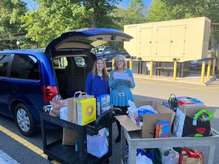 Rainbow Lakes Raises $475 and Van of Food for Local Pantry