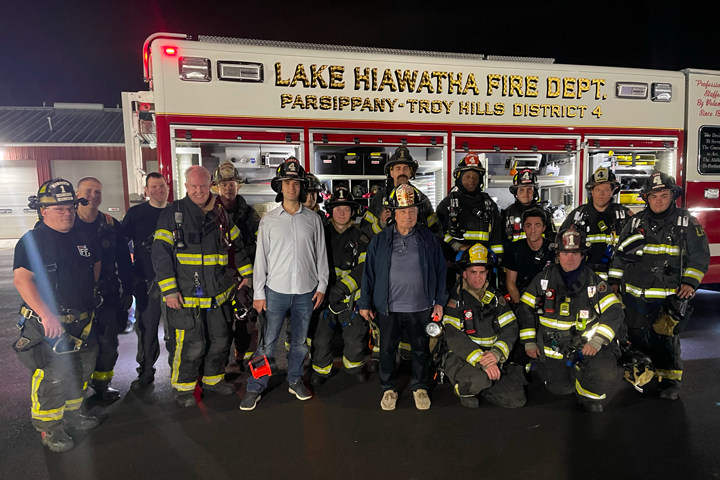 Mount Tabor and Lake Hiawatha Fire Departments Conduct Joint Rapid Intervention Drill; Showcase Proficiency to Parsippany Town Council